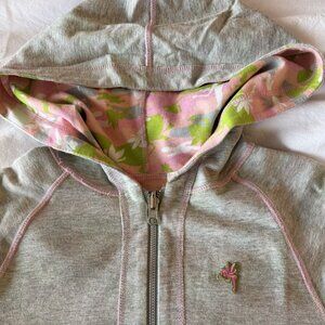 Disney Tinkerbell Pink/Grey Hoodie Reversible | Size M